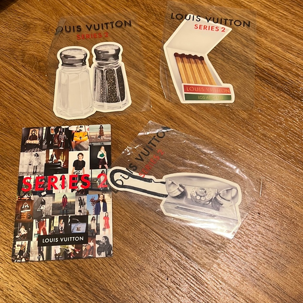 Louise Vuitton sticker decal limited edition sold out retro rare trendy